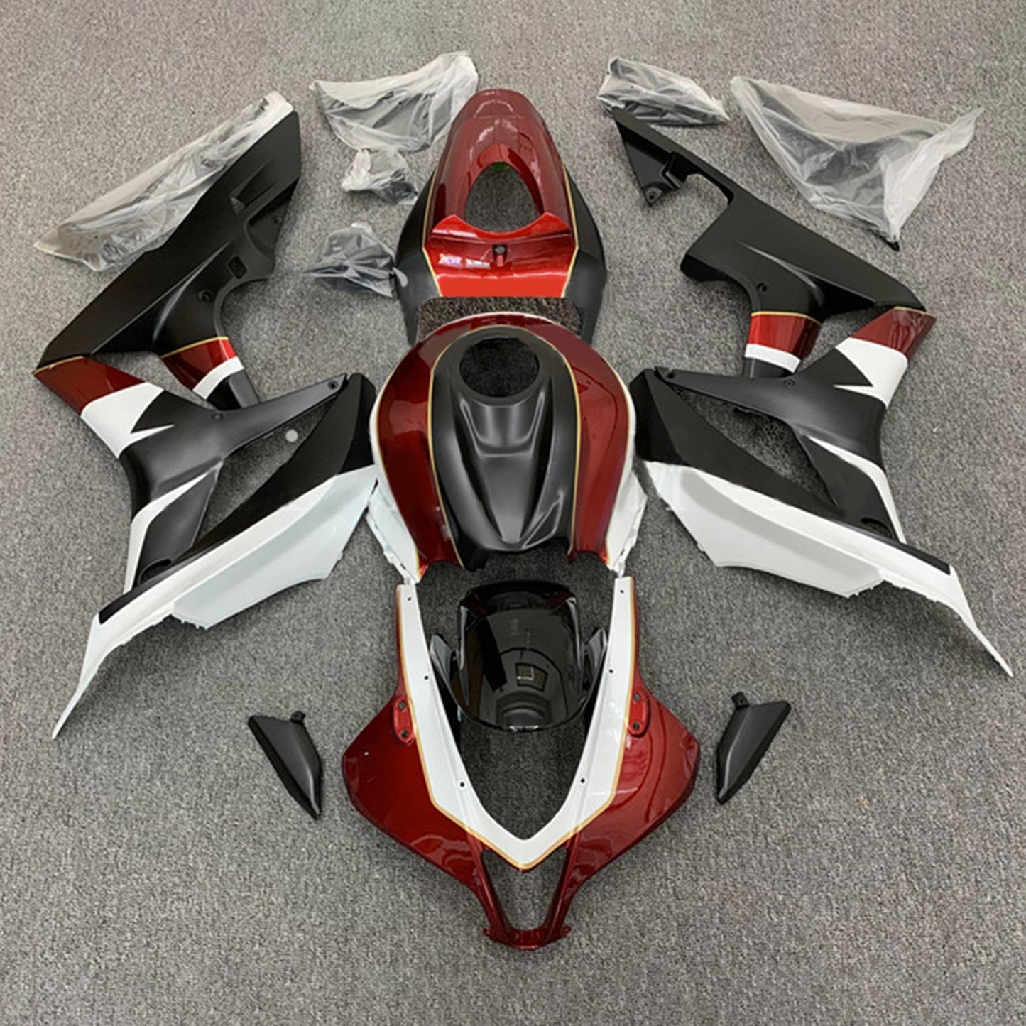 2007-2008 Honda CBR600RR F5 Injection Fairing Kit Bodywork Plastic ABS#203