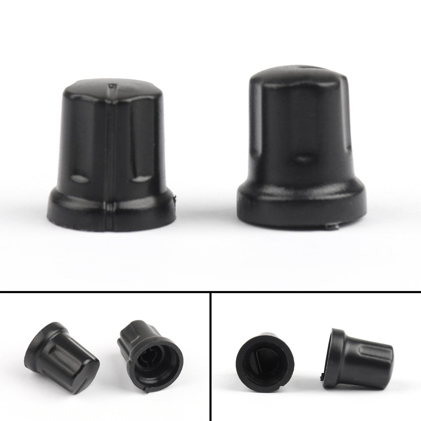 4Set Volume Control Knob + Channel Switch Knob Cap For Motorola GP88S Radio