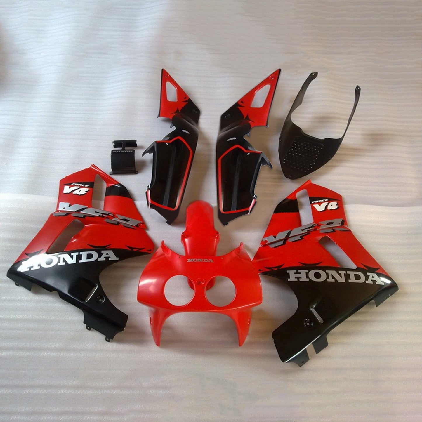 1988-1992 Honda VFR400R NC30 Amotopart Injection Fairing Kit Bodywork Plastic ABS #104