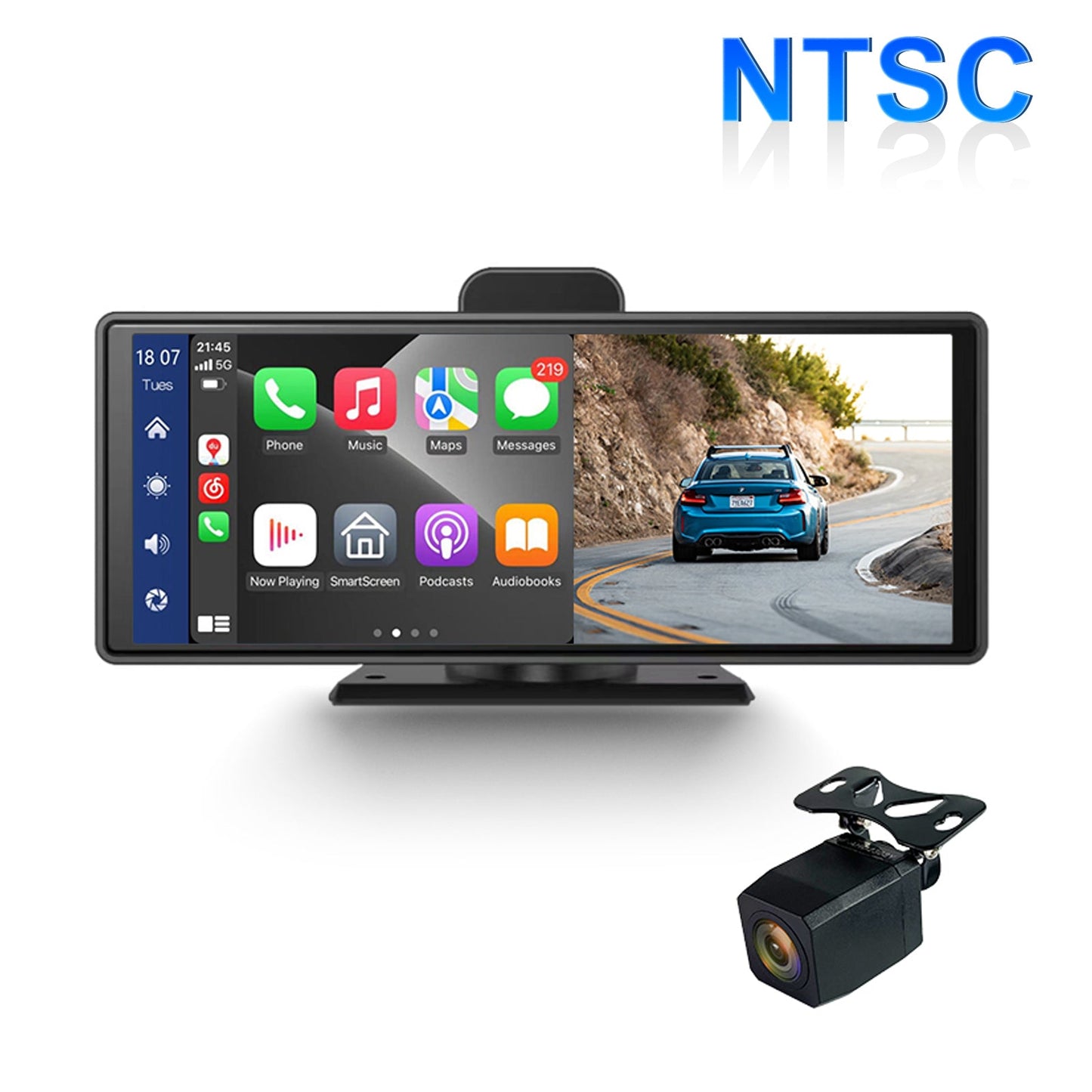 10.26" Smart Screen DVR NTSC Format for RV Truck Bus + Rear View Backup Camera
