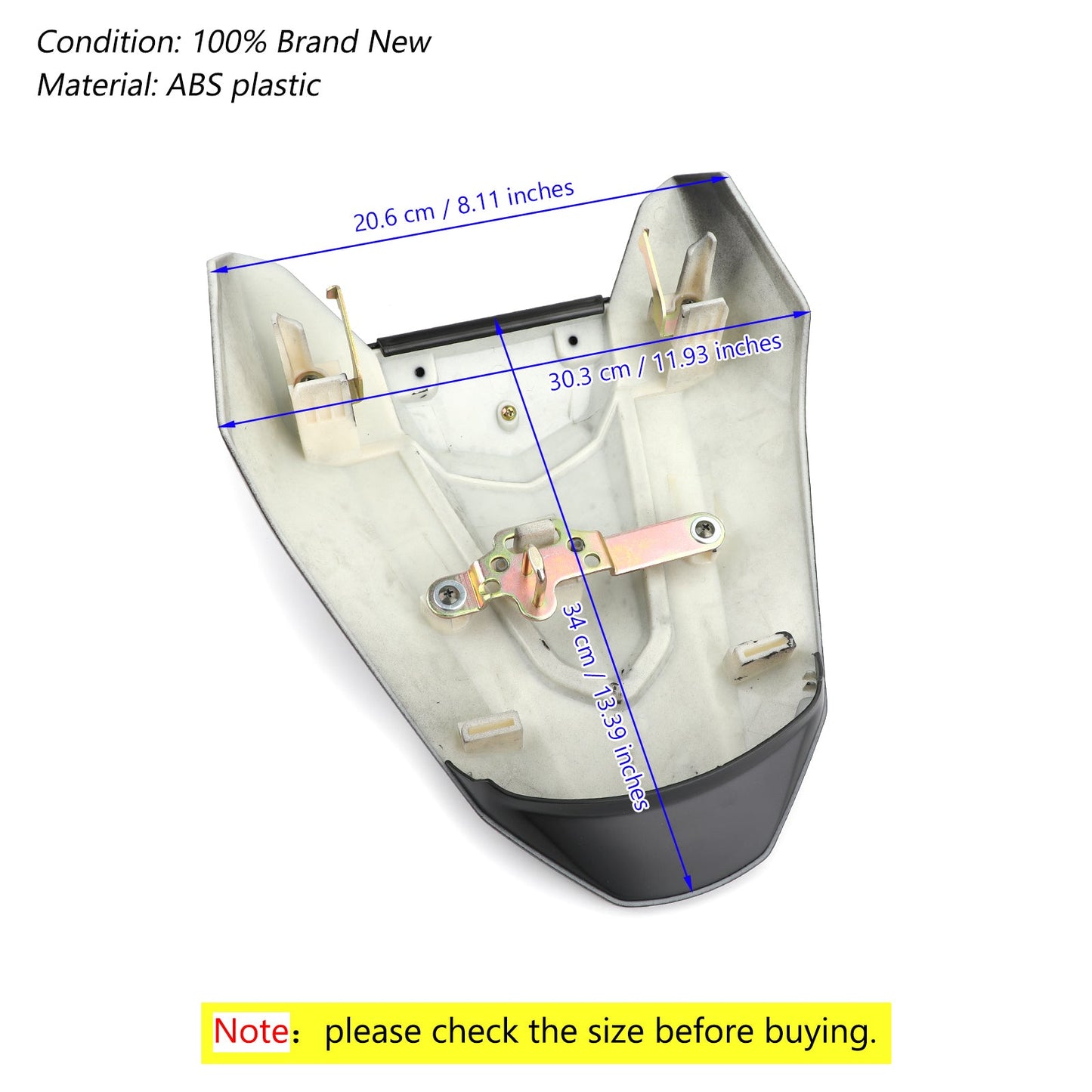 Seat Cover Cowl For Honda CBR650R 2019-2020 BLK