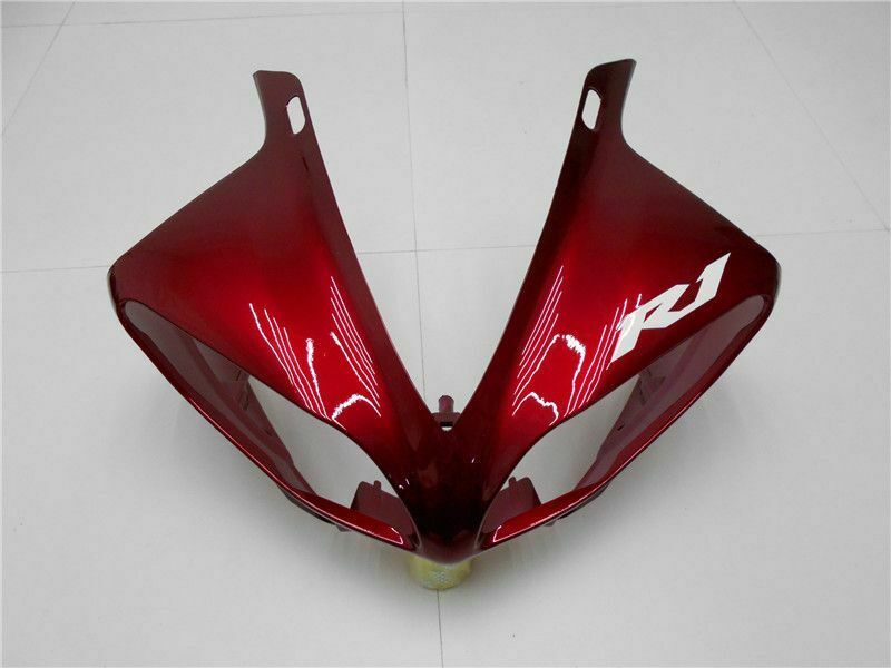 2009-2011 Yamaha YZF R1 Amotopart Fairing Red Black Kit