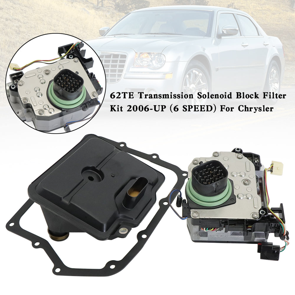 2011 Fiat D-CUV / 2011-2016 Fiat Freemont / 2011-2012 Lancia MPV 62TE Transmission Solenoid Block Filter Kit (6 SPEED)