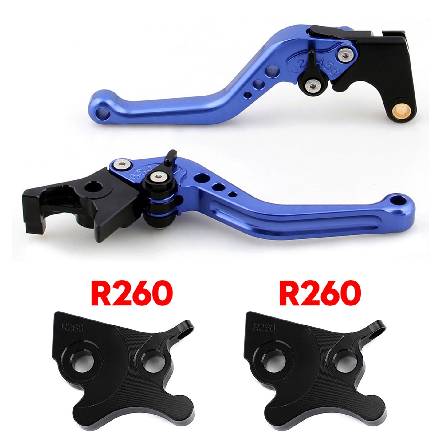 Motorcycle Short Clutch Brake Lever fit for VESPA GTS 300 Super