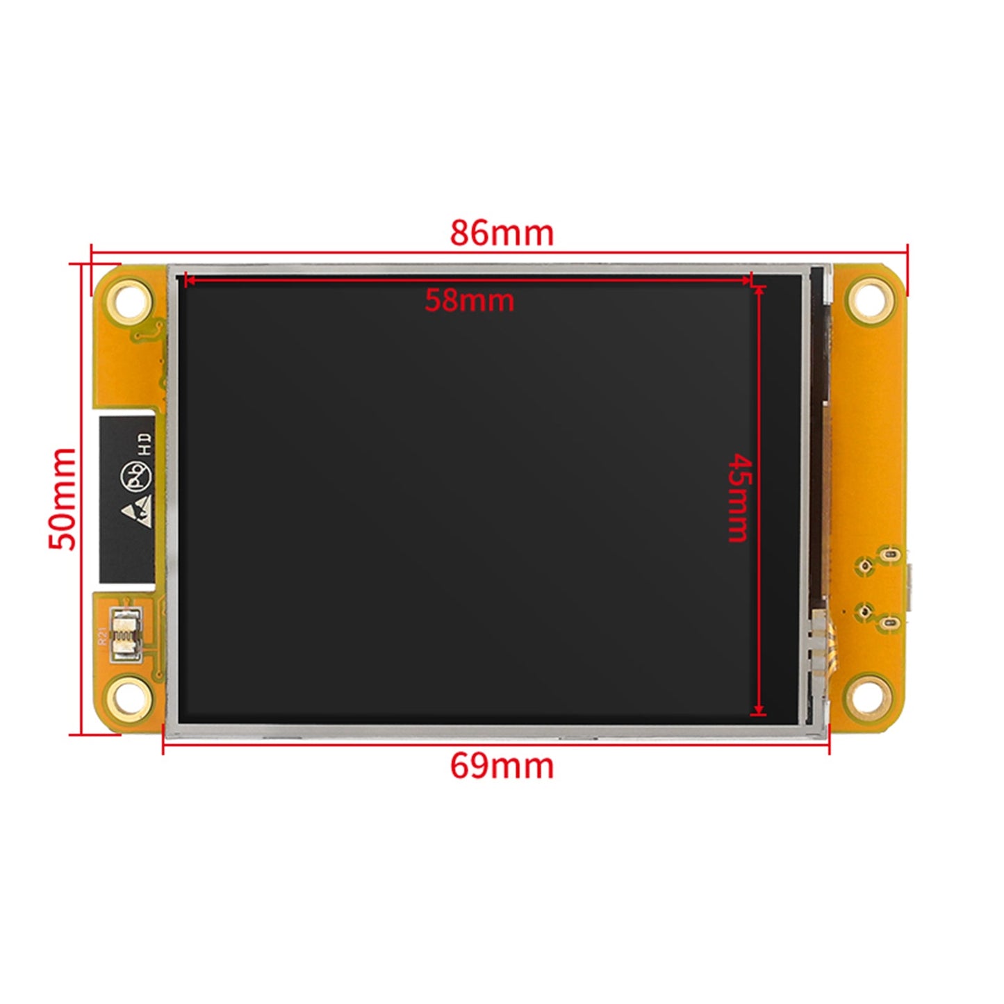 ESP32 Development Board WiFi Bluetooth 2.8" 240*320 Display Touch Screen LVGL