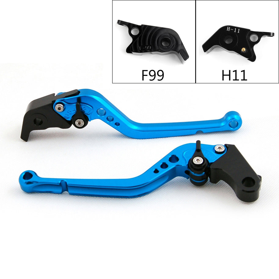 Long Brake Clutch Levers For Ducati 1299/1199/959/899 Panigale Xdiavel 749 Black