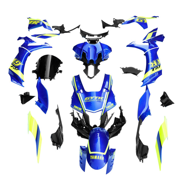 2020-2024 Yamaha YZF R1 Amotopart Injection Fairing Kit Bodywork Plastic ABS #101