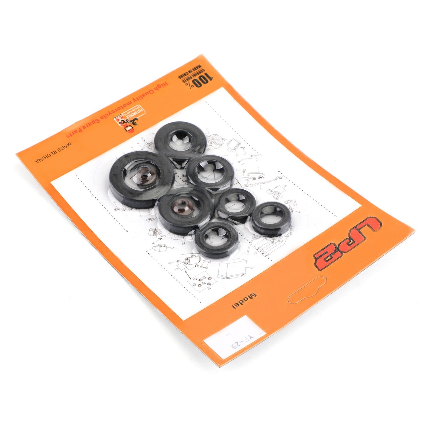 9pcs Engine Oil Seal Kit Set for Honda XL185 XL185S 1979-1993 XL200R 1983-1984