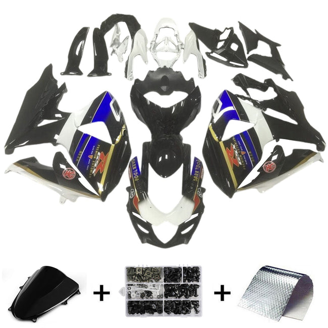 2009-2016 Suzuki GSXR1000 K9 Injection Fairing Kit Bodywork Plastic ABS