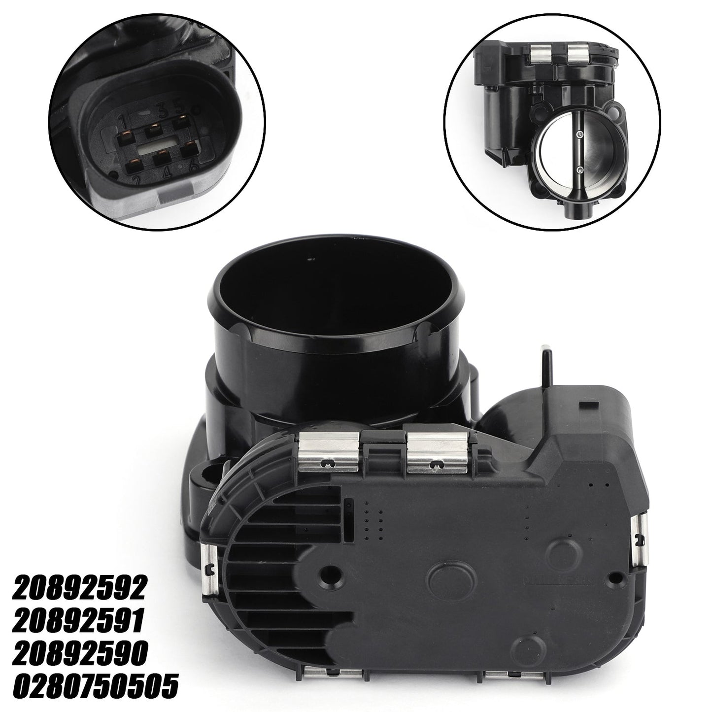 Throttle Body For Sea-Doo 420892590 420892592 420892591 RXP GTR GTX GTI RXT GTS Black