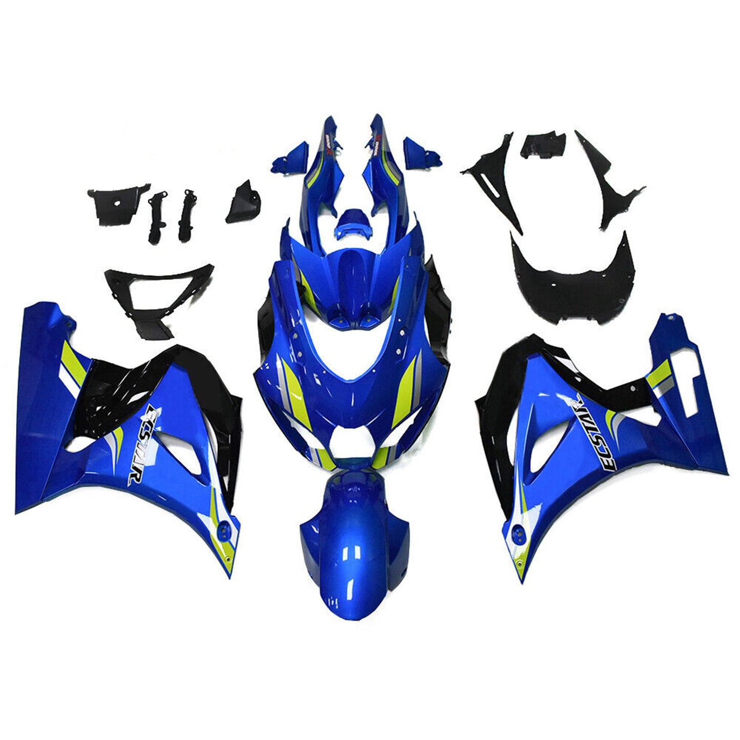 2017-2024 Suzuki GSXR1000 K17 Injection Fairing Kit Bodywork Plastic ABS #101