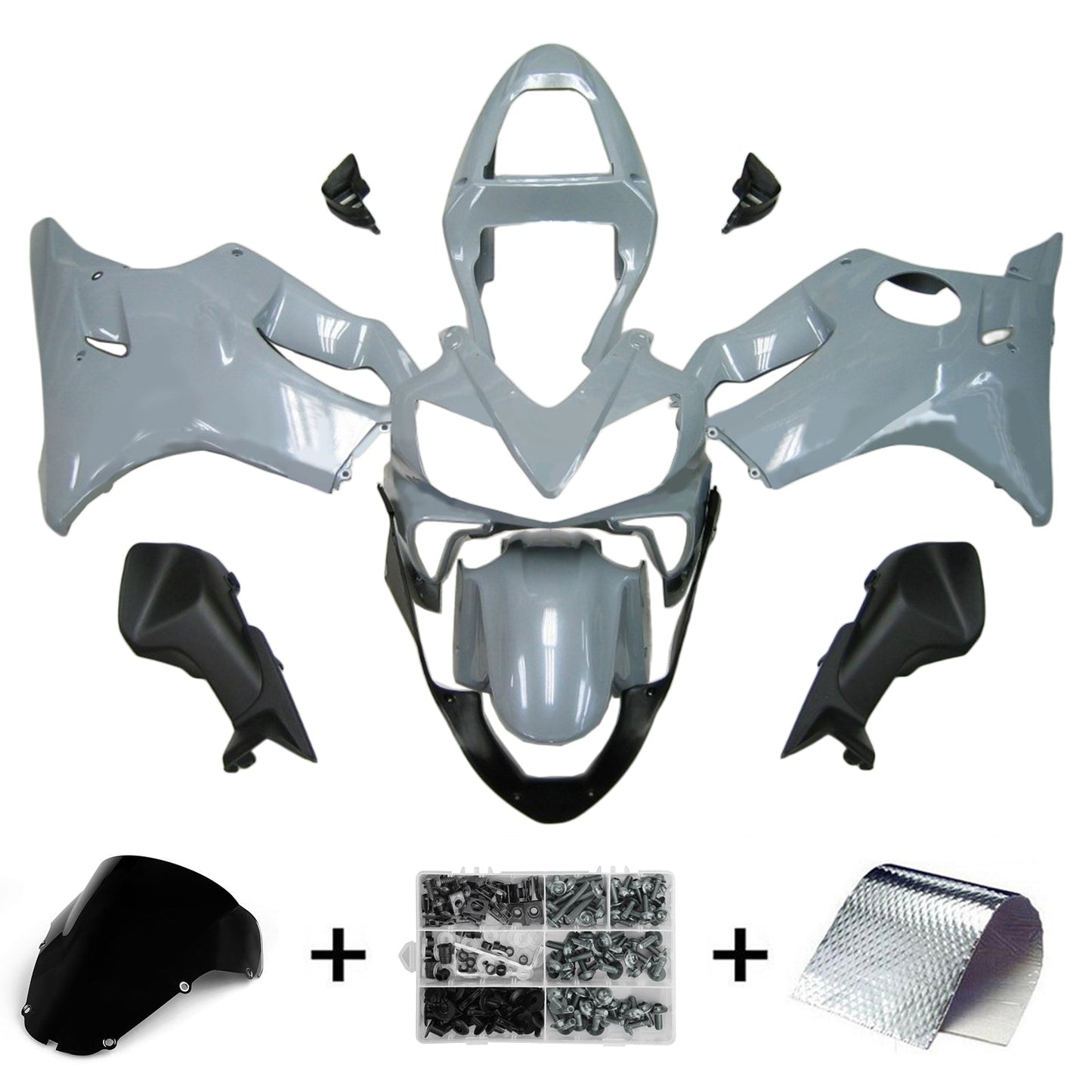 2001-2003 Honda CBR600 F4i Injection Fairing Kit Bodywork Plastic ABS #128