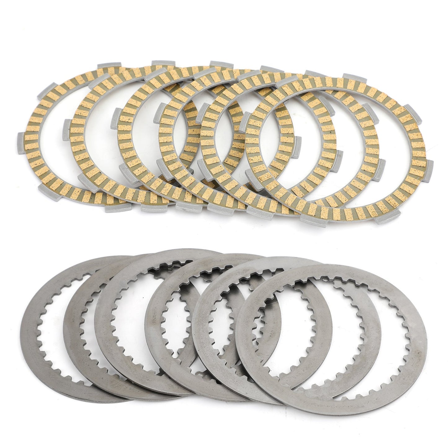 Clutch Plate Kit - Friction & Steel Plates For Honda CMX250 CMX250X Rebel CB250 Nighthawk Two Fifty Police CD250 VT250 FD
