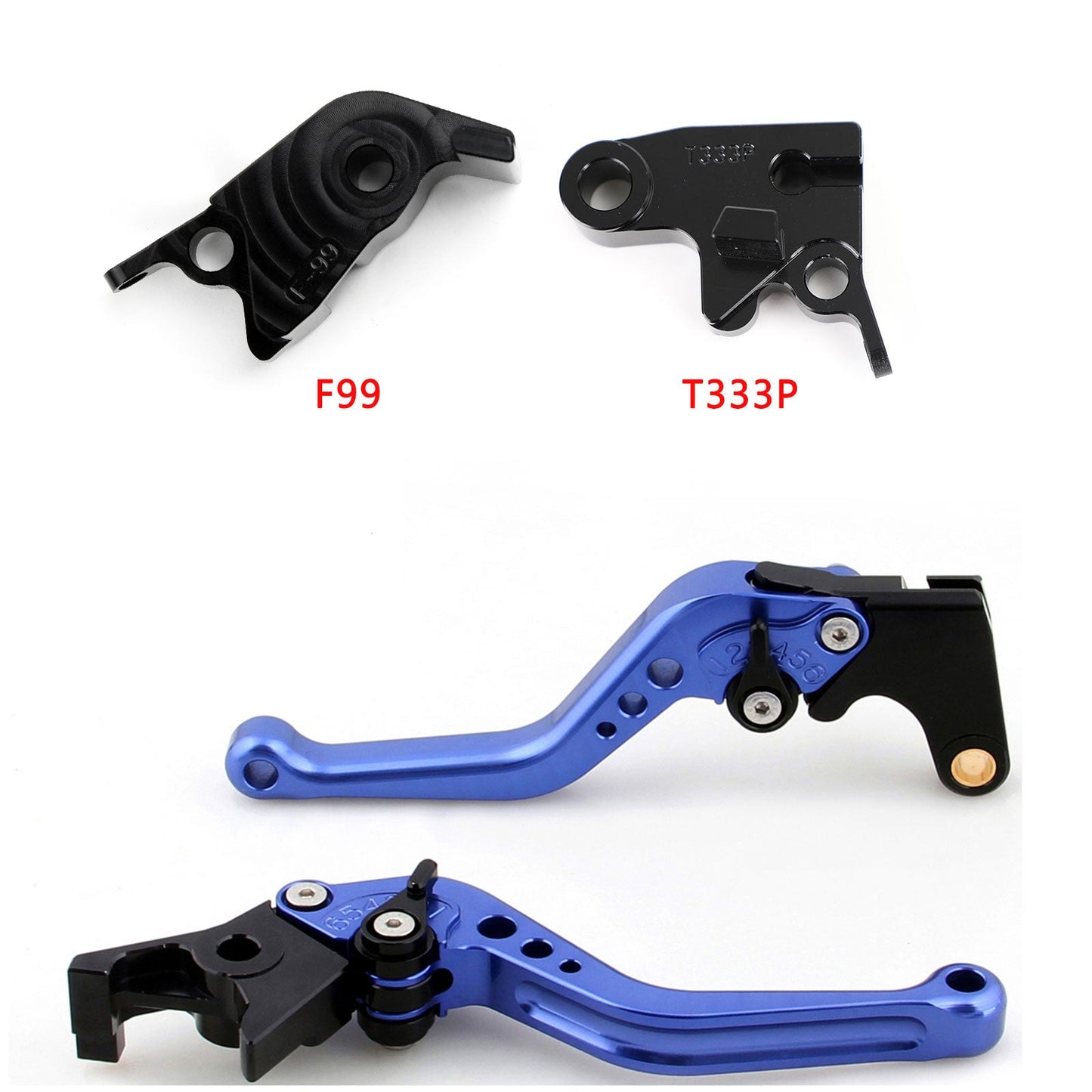 Short Clutch Brake Lever fit for Speed Triple R 2016-2018 Tiger 1050 Scrambler