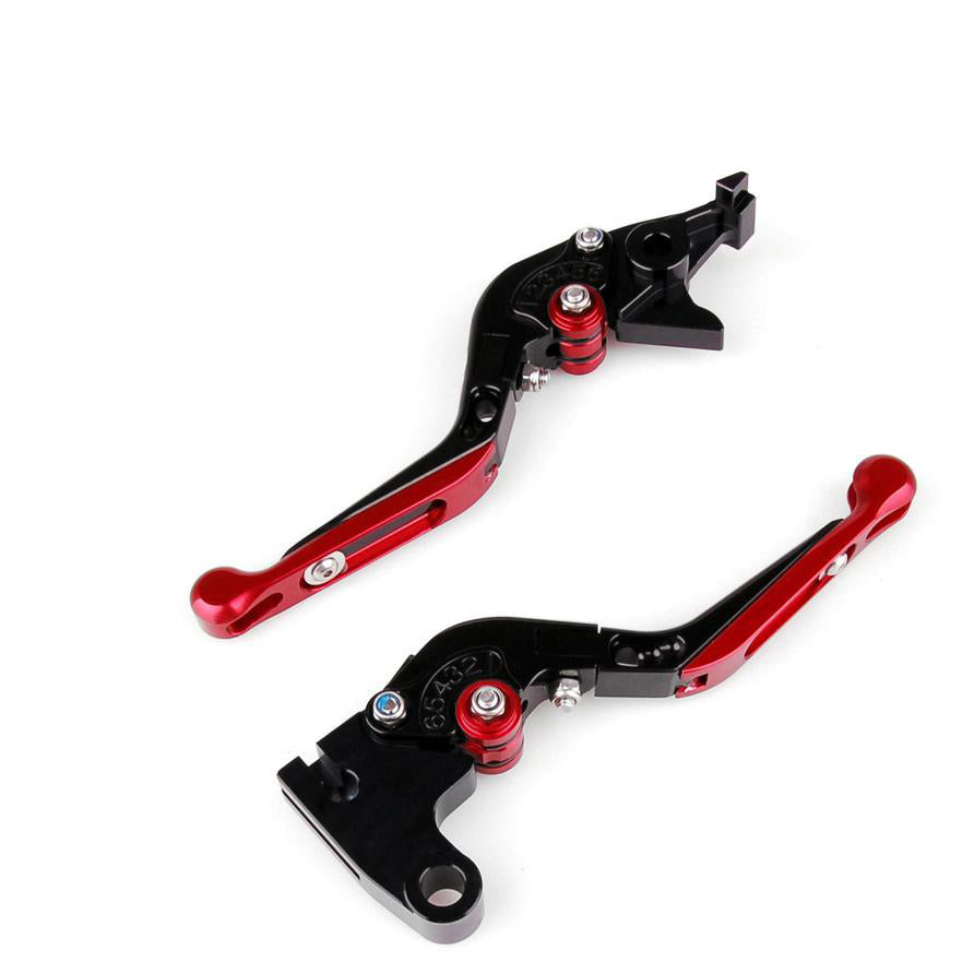 Clutch Brake Levers CNC Aluminum Adjustable For Kawasaki Z900 2017 2018 Black