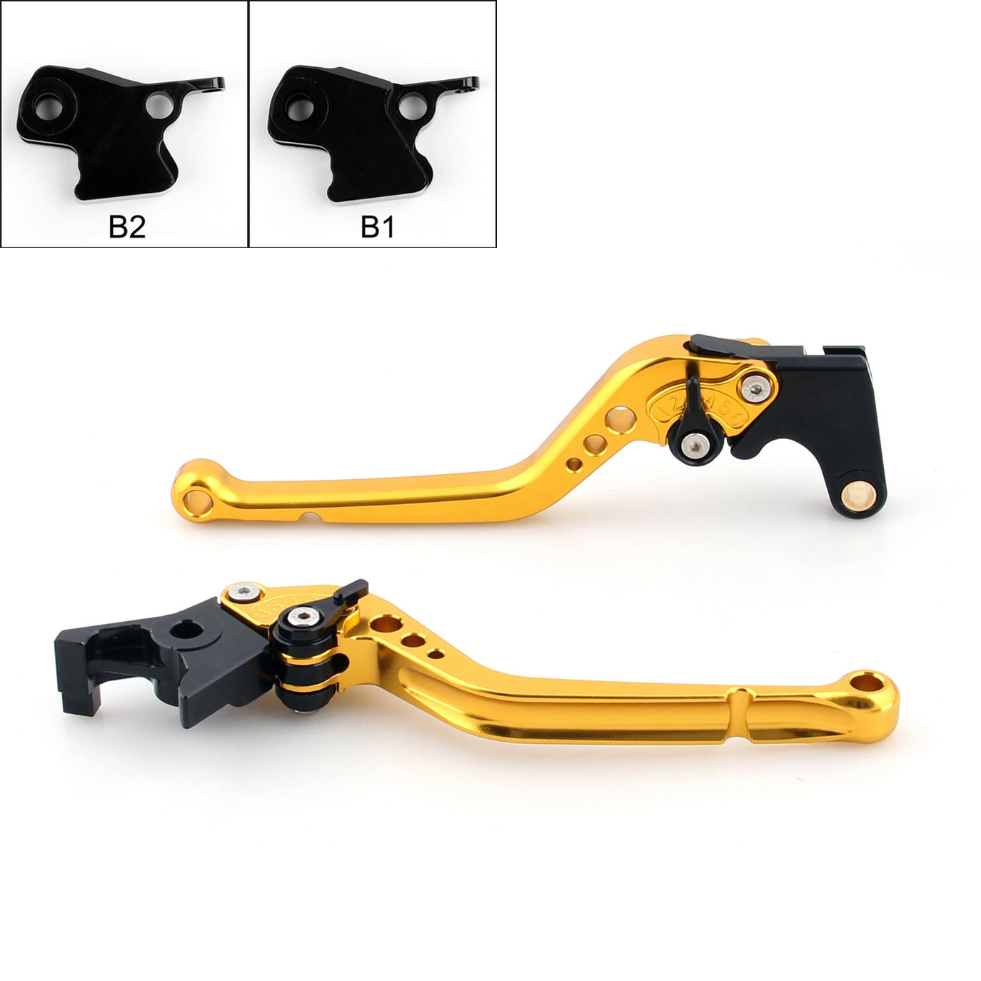 Long Brake Clutch Levers For BMW K1600 K 1200 1300 S/R/GT R1200R/S/GS Black