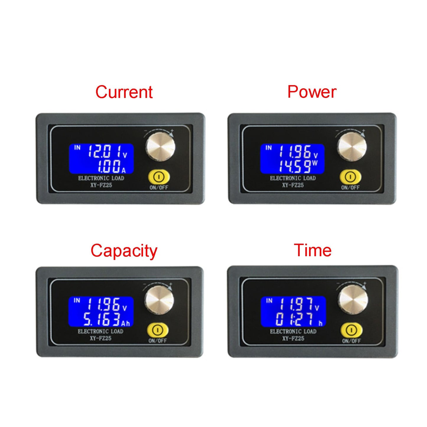 FZ35 Constant Current Electronic Load Module Battery Discharge Capacity Tester