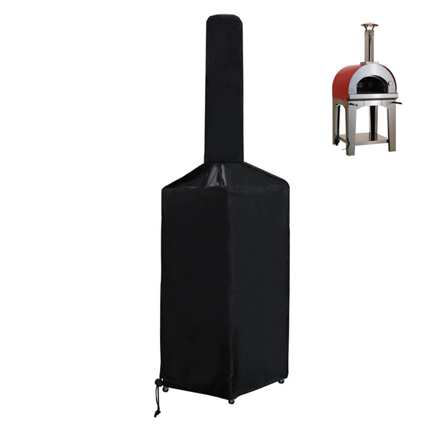 Heavy Duty Outdoor Pizza Oven Cover Bread Oven BBQ Waterproof Dust Protection