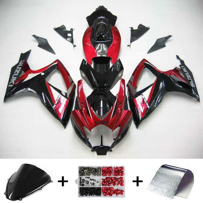 2006-2007 Suzuki GSXR 600/750 K6 Amotopart Injection Fairing Kit Bodywork Plastic ABS #107