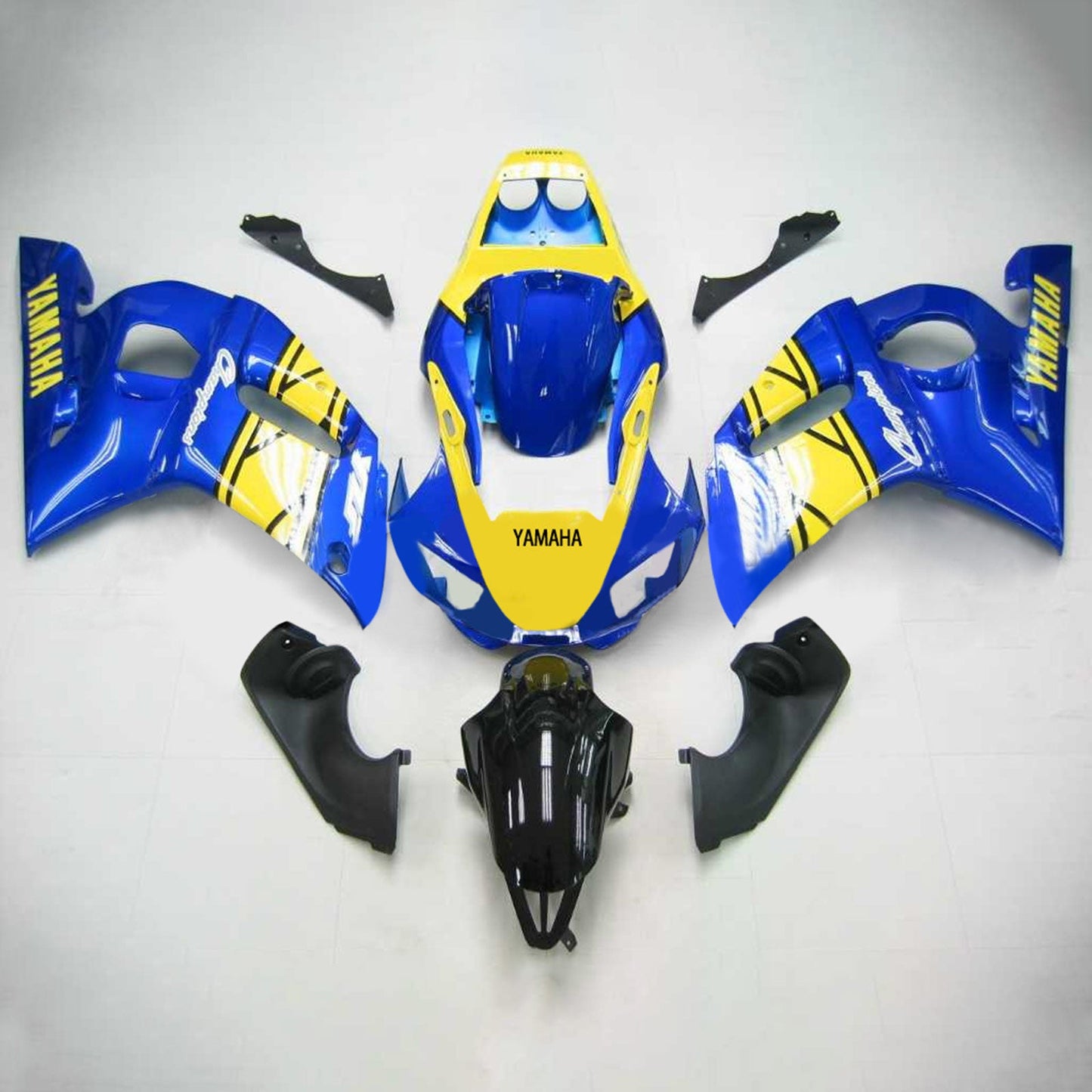 1998-2002 Yamaha YZF 600 R6 Injection Fairing Kit Bodywork Plastic ABS #101