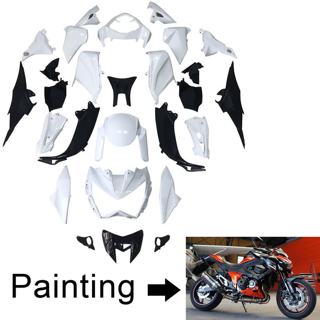 2013-2018 Kawasaki Z800 Amotopart Injection Fairing Kit Bodywork Plastic ABS #107