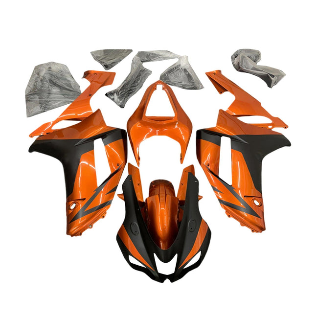 2007-2008 Kawasaki ZX6R Fairing Kit Bodywork Plastic ABS