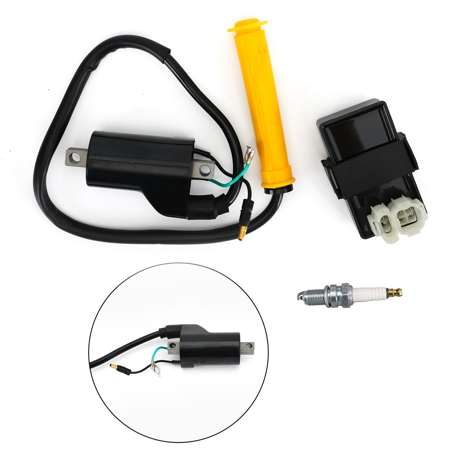 Ignition Coil Spark Plug CDI for Honda TRX400EX Sportrax 400 2x4 1999-2004 ATV