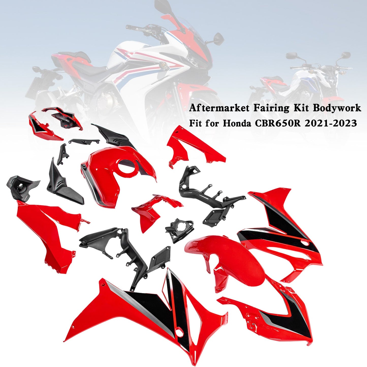 2021-2023 Honda CBR650R ABS Plastic Injection Molding Fairing