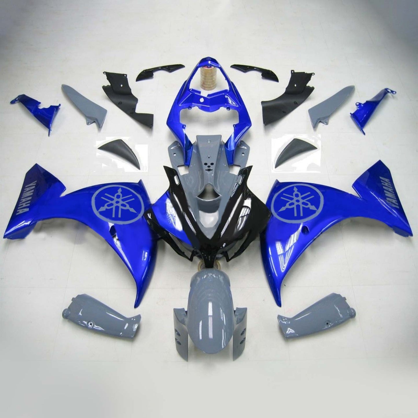 2009-2011 Yamaha YZF 1000 R1 Injection Fairing Kit Bodywork Plastic ABS #124