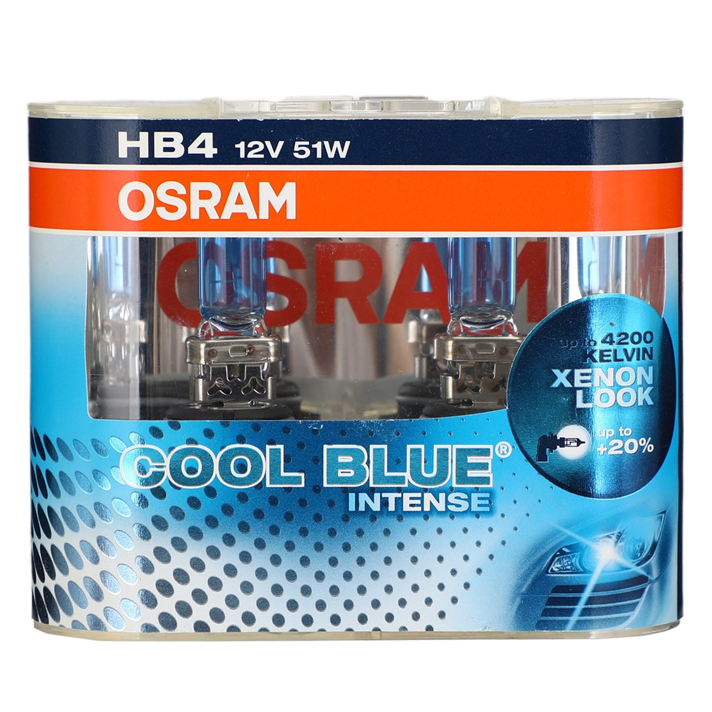 HB4 9006CBI For OSRAM COOL BLUE INTENSE Car Headlight P22d 12V51W 4200K