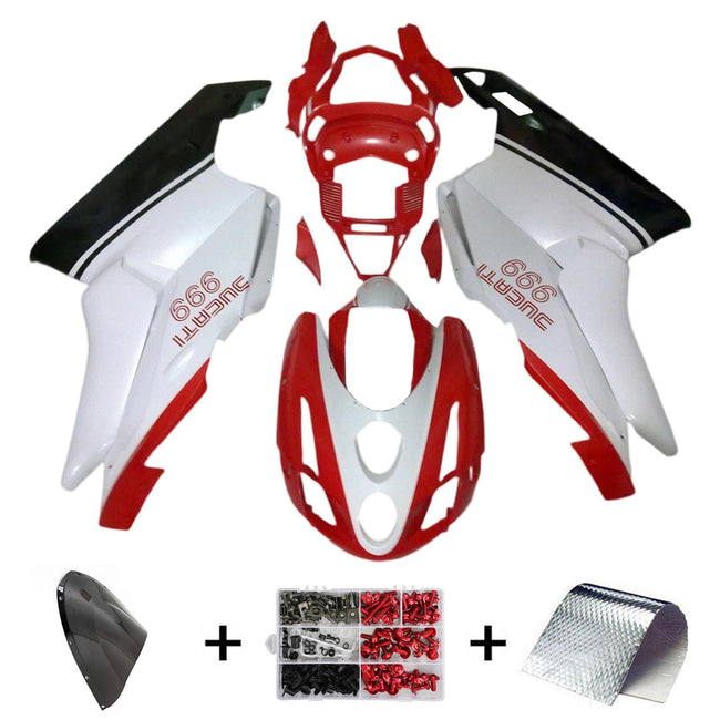 2003-2004 Ducati 999 749 Fairing Kit Bodywork ABS