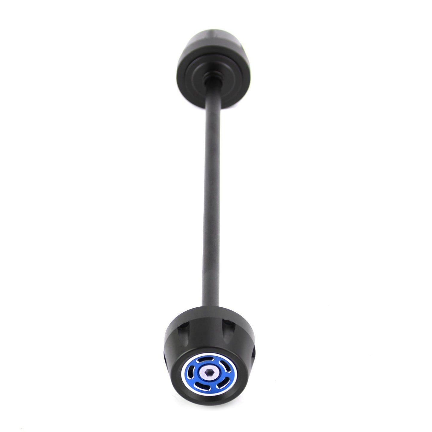 FRONT + REAR Axle Fork Wheel Slider Blue Fit for Ducati Scrambler 400 800 1100