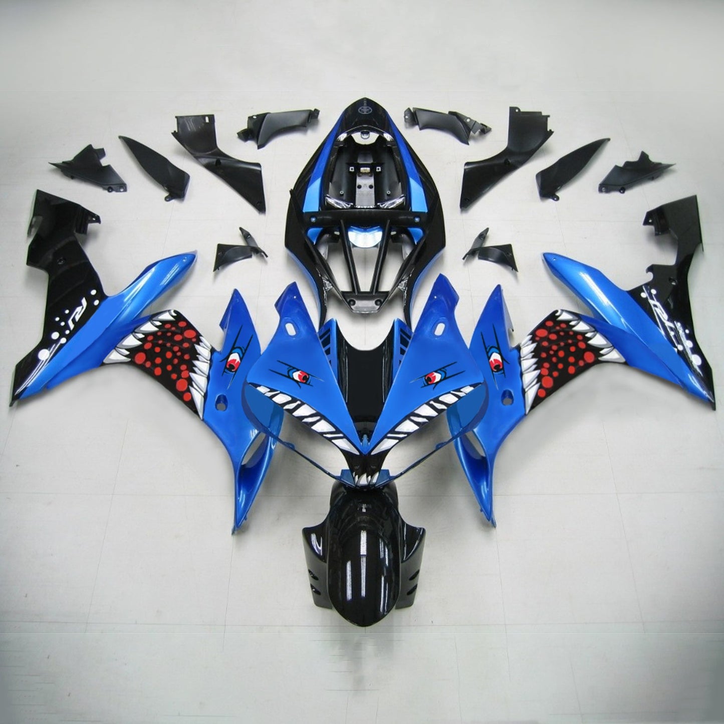 2004-2006 Yamaha YZF 1000 R1 Injection Fairing Kit Bodywork Plastic ABS #154