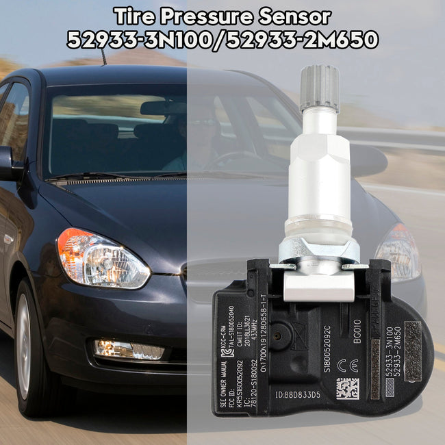 TPMS Tire Pressure Sensor 52933-3N100 For Kia Ceed Hyundai Accent Genesis