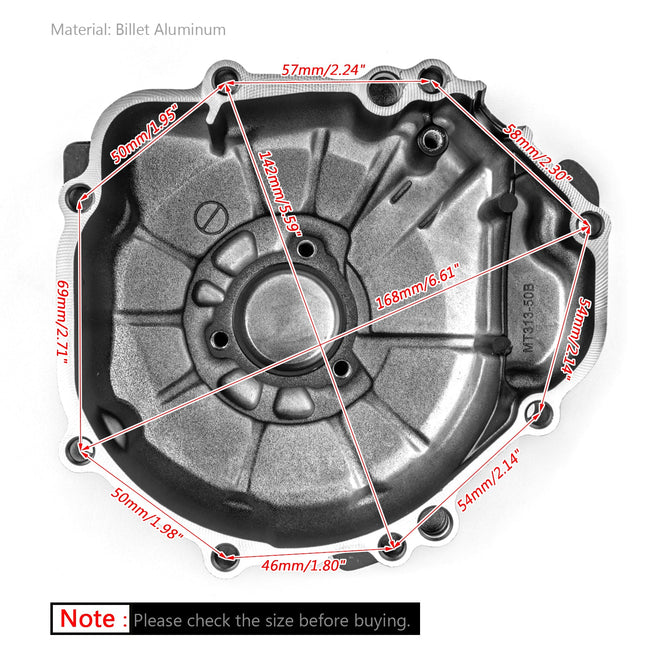 Suzuki GSX-R 650 GSXR 700 GSXR 1000 400 Aluminum Engine Crank Case Stator Alternator Cover