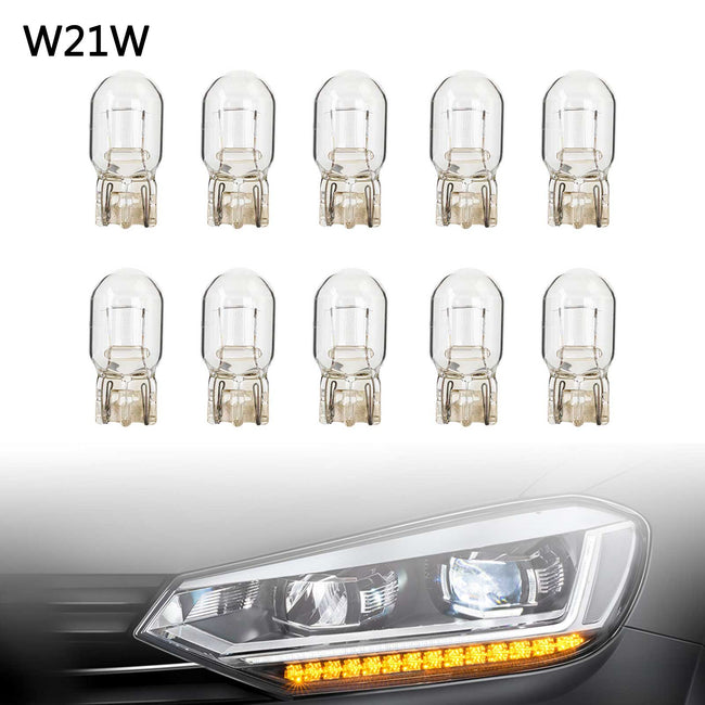 10x For NARVA 17632 Car Auxiliary Bulbs W21W 12V21W W3x16d