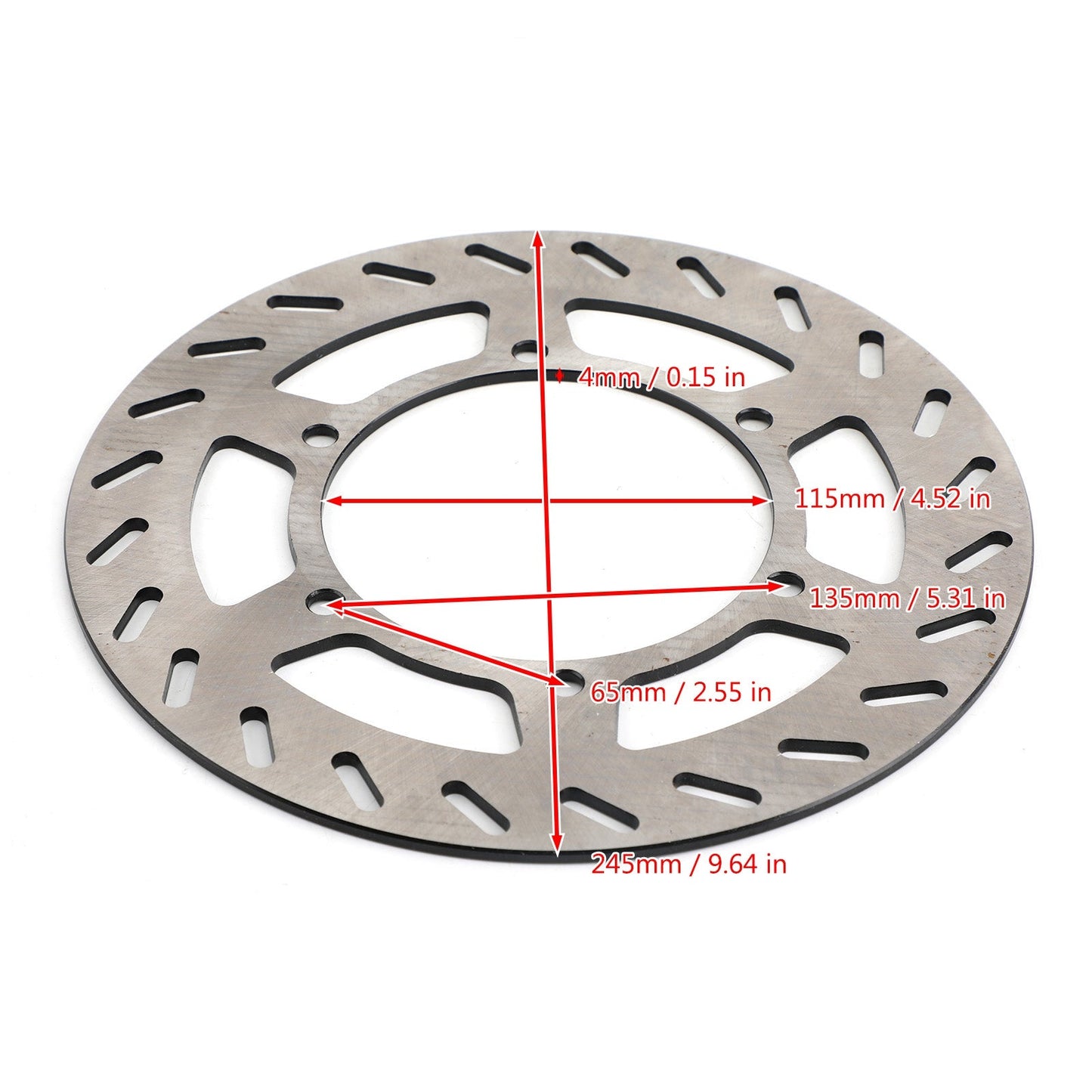Front Brake Disc Rotor for Yamaha TT250R TTR250 DT230 Lanza DT200WR WR200R 91-07