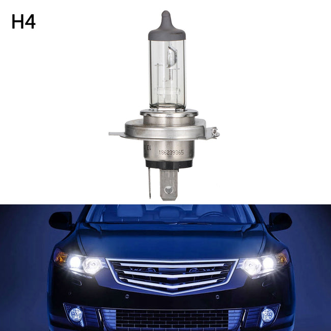 For GE General Lighting Halogen Headlight 50440U H4 12V60/55W P43T-38