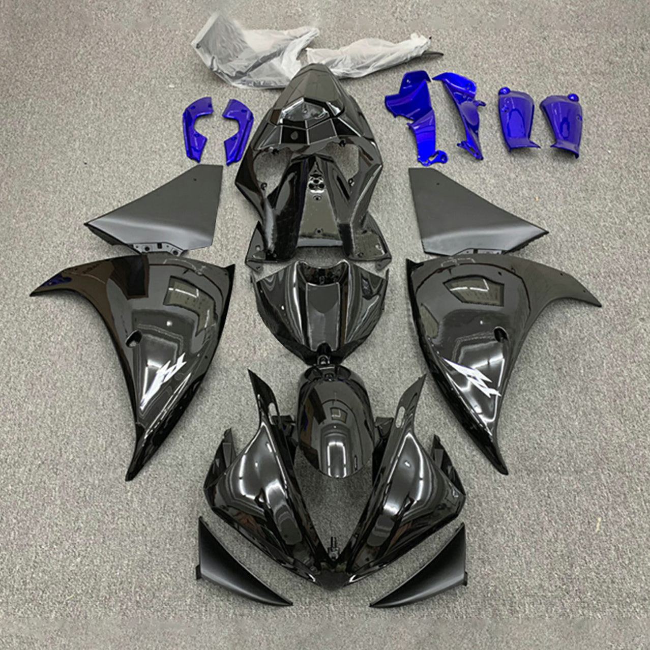 2009-2011 Yamaha YZF 1000 R1 Injection Fairing Kit Bodywork Plastic ABS#162