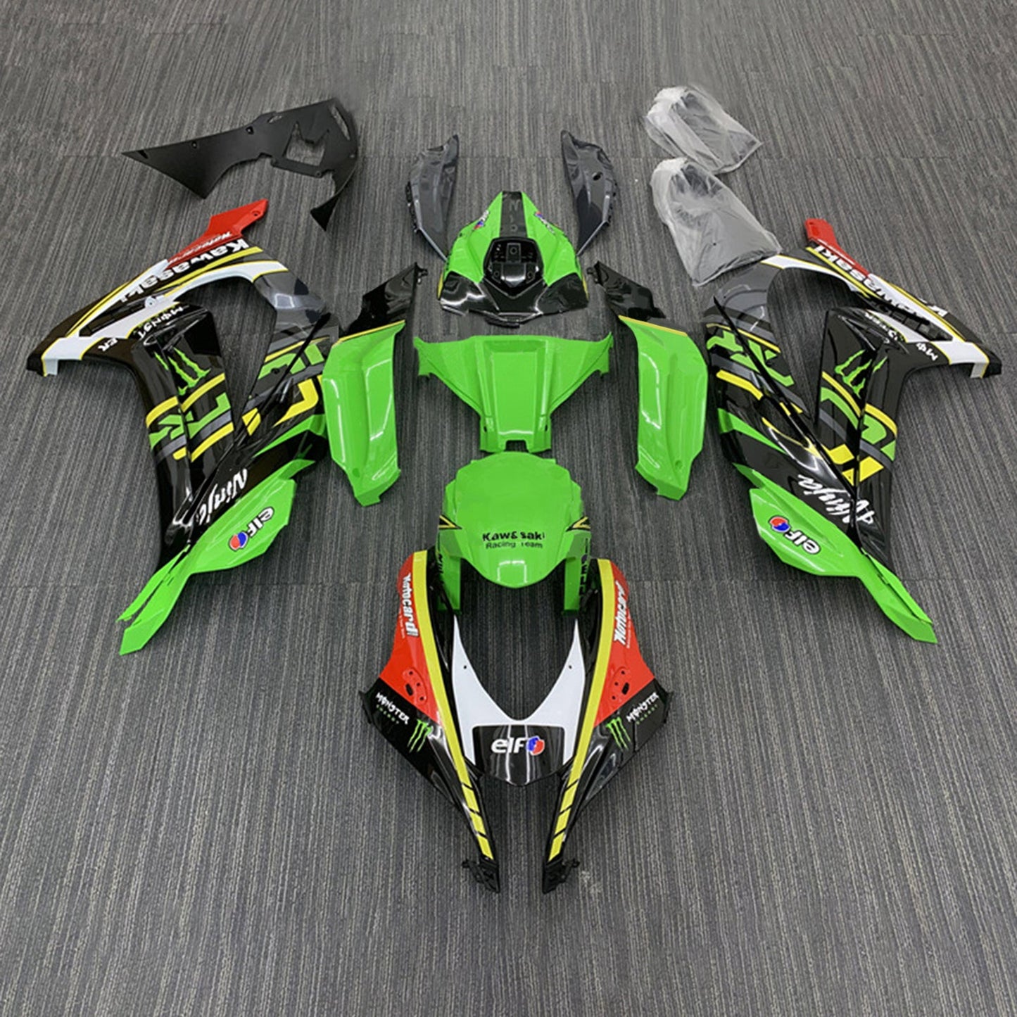 2016-2020 Kawasaki ZX10R Injection Fairing Kit Bodywork Plastic ABS#143