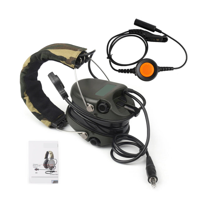 H60 Sound Pickup Noise Reduction Headset 6-Pin U94 PTT For XiR P8200/P8208/P8260