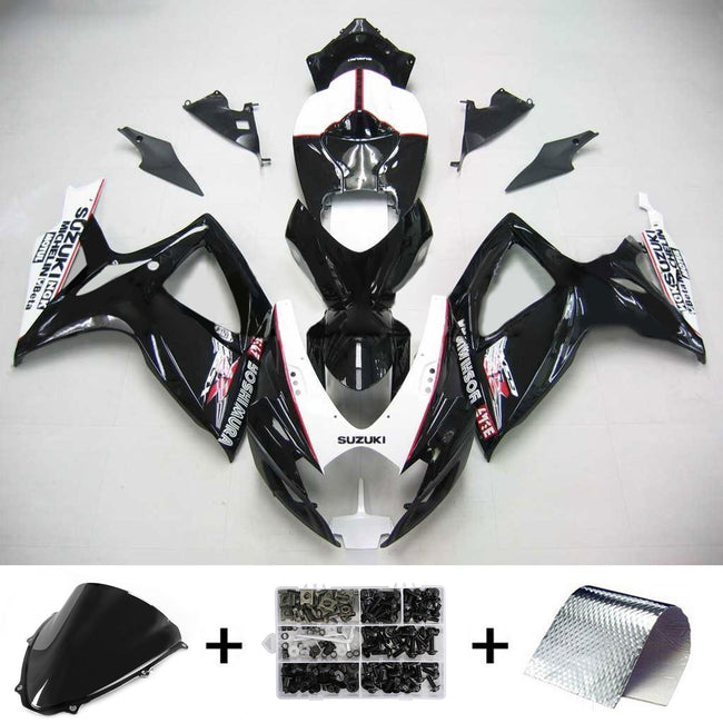 2006-2007 Suzuki GSXR 600/750 K6 Amotopart Injection Fairing Kit Bodywork Plastic ABS #102