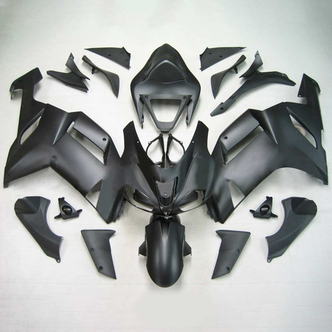 2007-2008 Kawasaki ZX6R 636 Amotopart Injection Fairing Kit Bodywork Plastic ABS #127