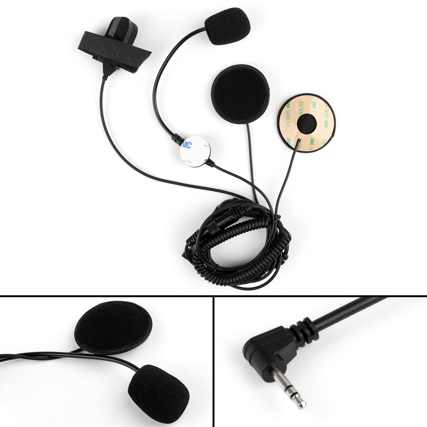 1Pcs 2.5mm Helmet Tactical Motorcycle Headset PTT For Motorola FR50 T270 Radio