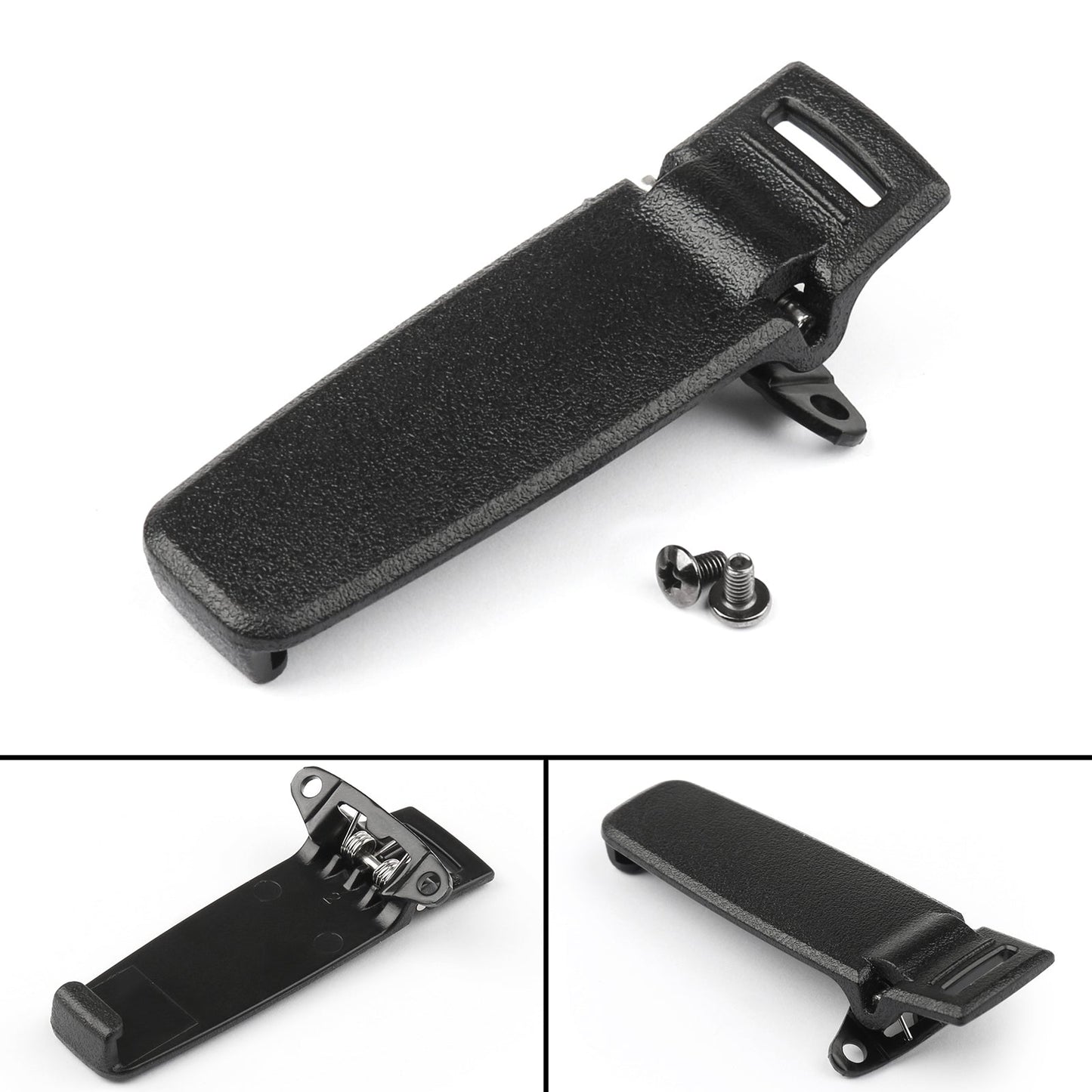 4Pcs Belt Clip For TYT MD-380 Retevis RT3 Two Way Radio Black