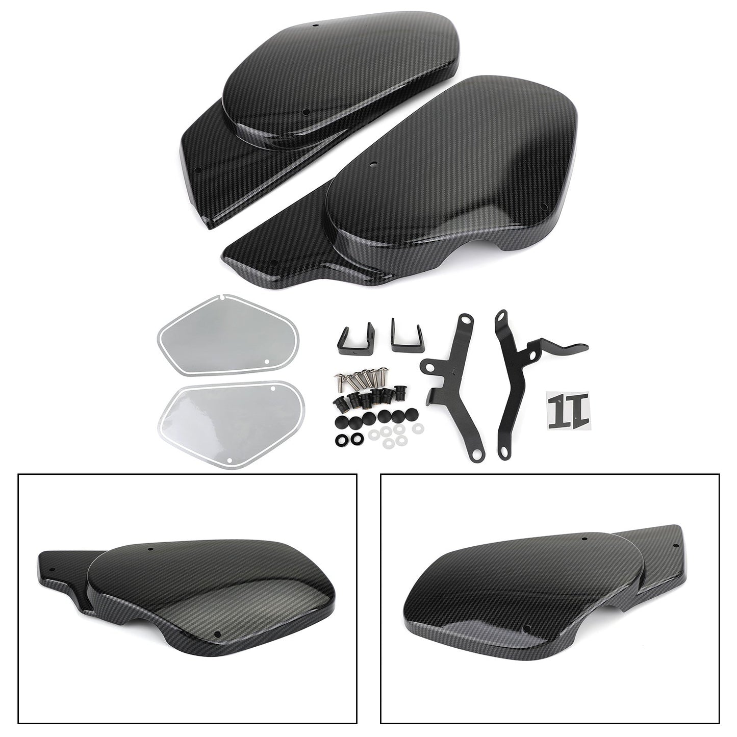 Side Cover Fairing For Yamaha XSR700 2016-2020 BLK