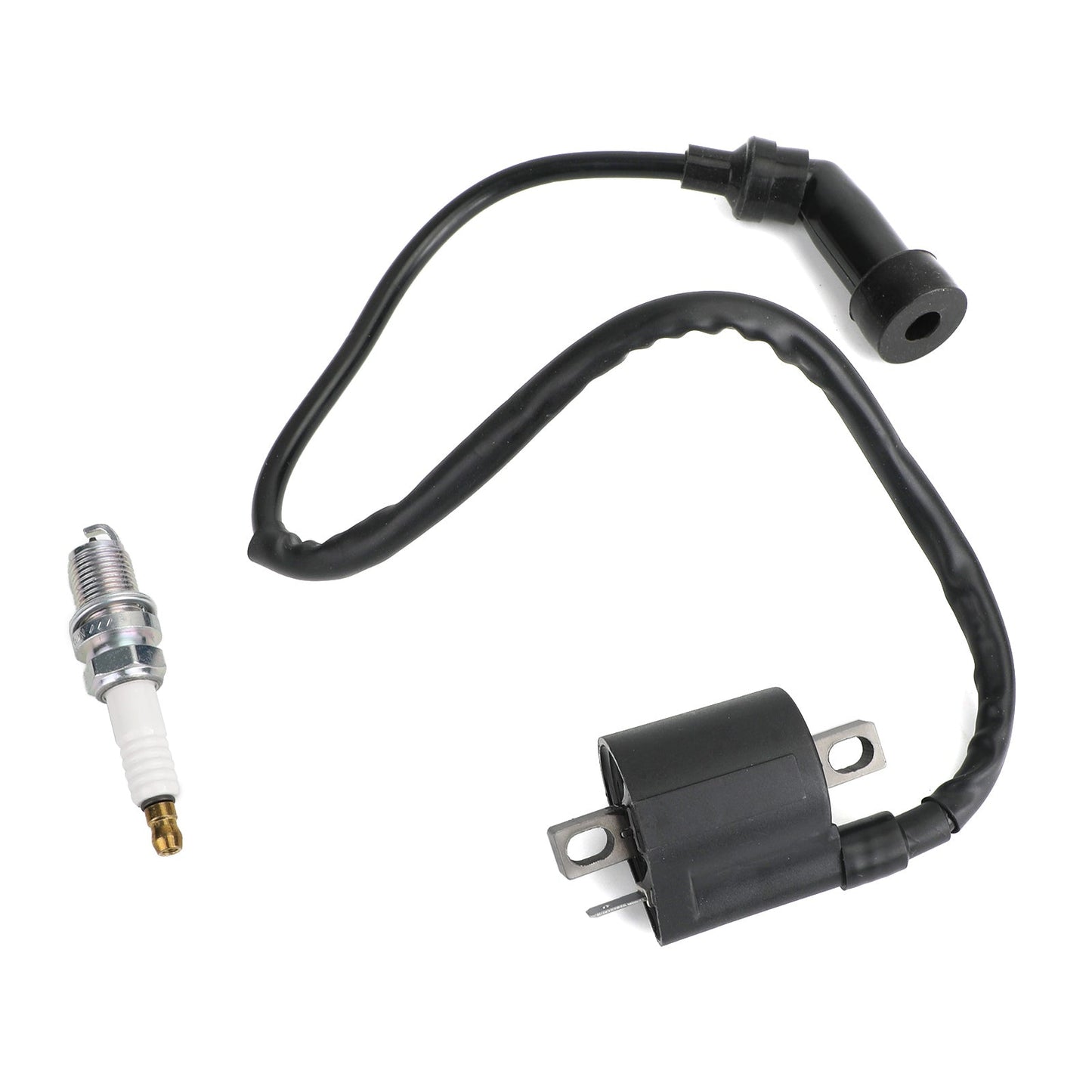 Ignition Coil + Spark Plug For Polaris Trail Boss 325 2000-2002 Trail Boss 330 2003-2011