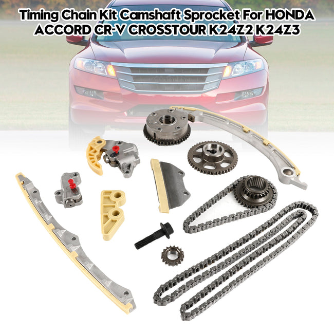 2008-2012 Honda Accord 2.4L L4 DOHC K24Z2 K24Z3 Timing Chain Kit Camshaft Sprocket