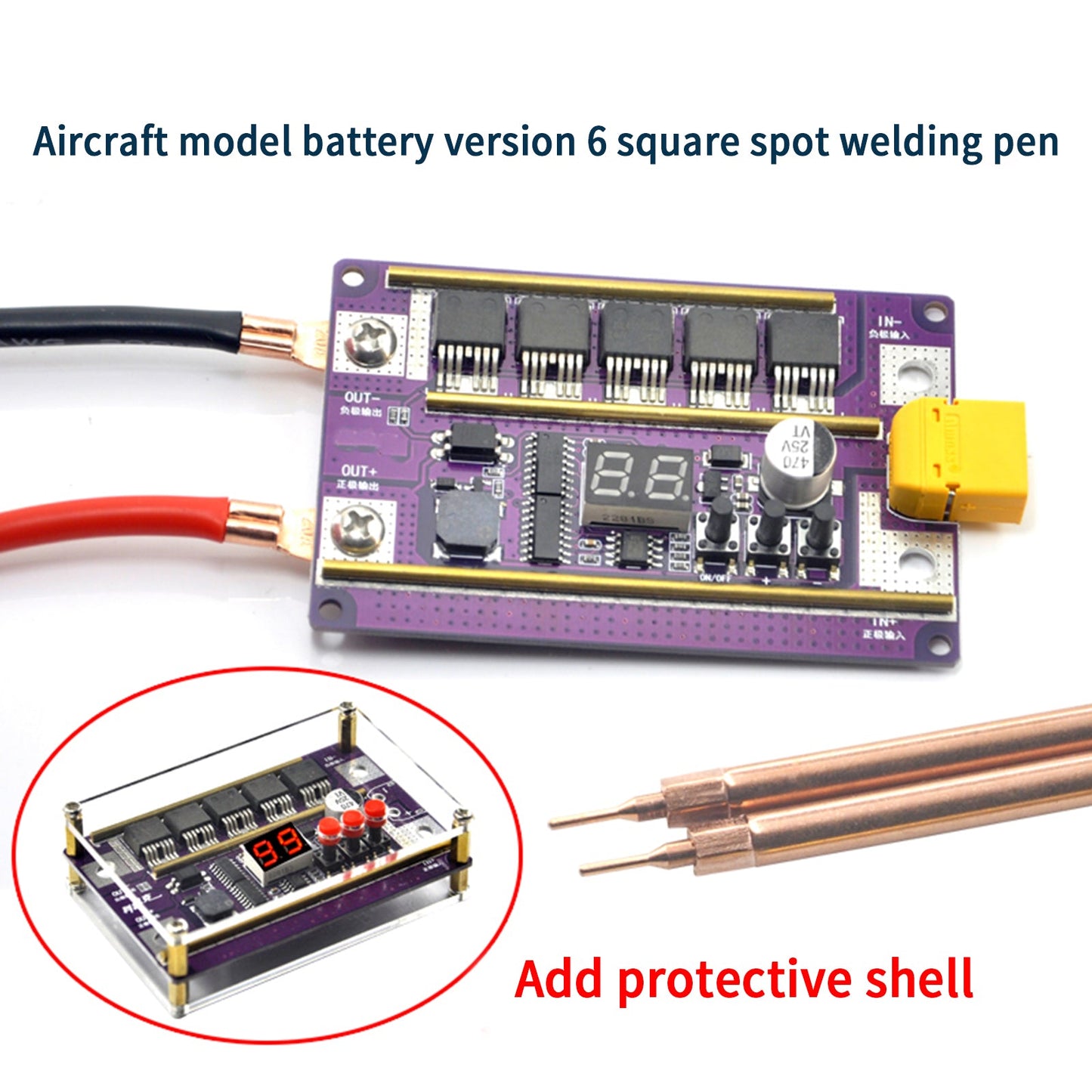 Control Board Spot Welding 99 Adjustable Power Gears For Spot Welding Machine