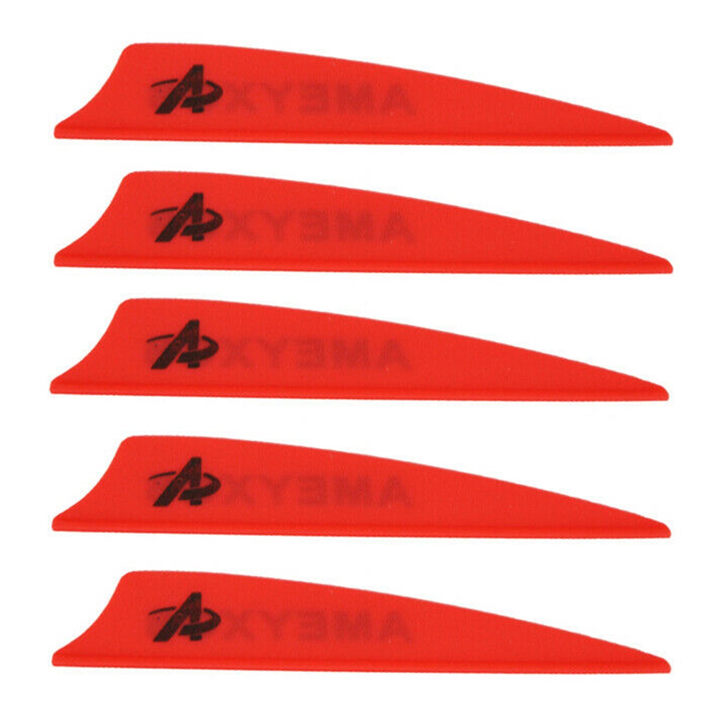 50pcs 2" 3" 4" Archery Plastic Vanes Arrow Feathers Rubber Fletches Fletching